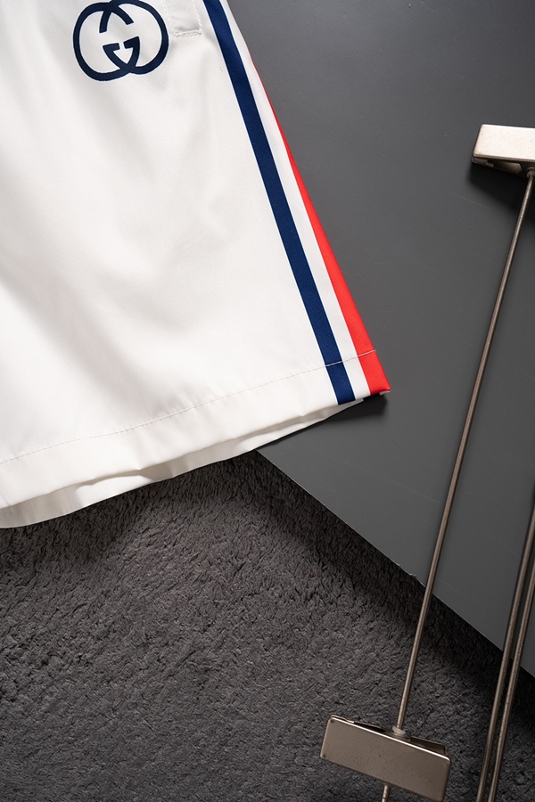 ブランドハーフパンツ素材ディテール